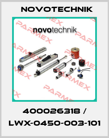 400026318 / LWX-0450-003-101 Novotechnik