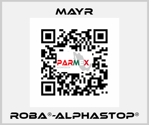 ROBA®-alphastop® Mayr