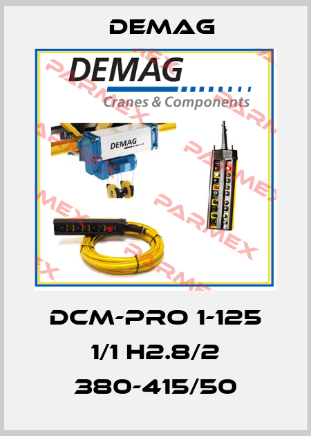 DCM-Pro 1-125 1/1 H2.8/2 380-415/50 Demag