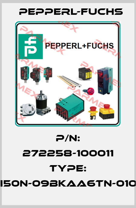 P/N: 272258-100011 Type: TVI50N-09BKAA6TN-01024 Pepperl-Fuchs