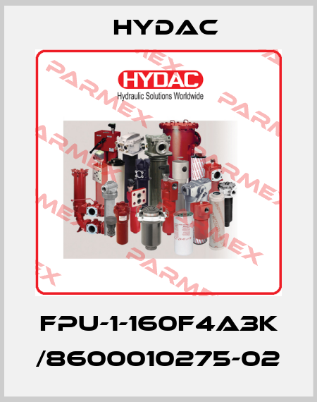 FPU-1-160F4A3K /8600010275-02 Hydac