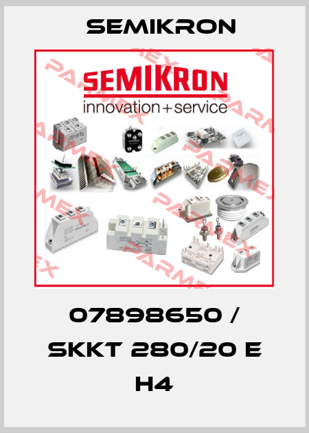 07898650 / SKKT 280/20 E H4 Semikron