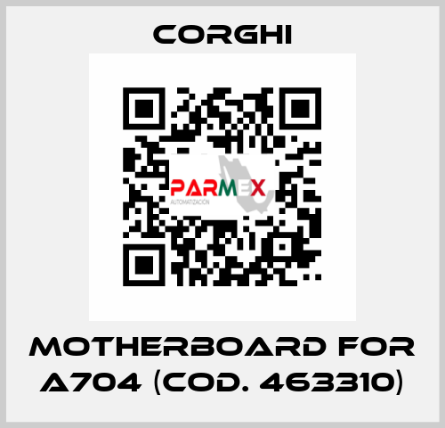 motherboard for A704 (Cod. 463310) Corghi