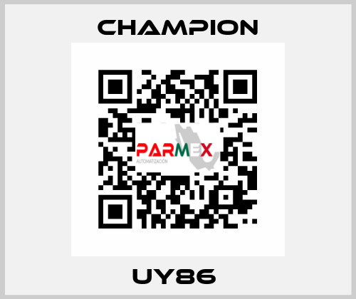 UY86  Champion
