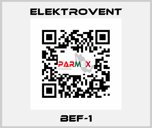 BEF-1 ELEKTROVENT