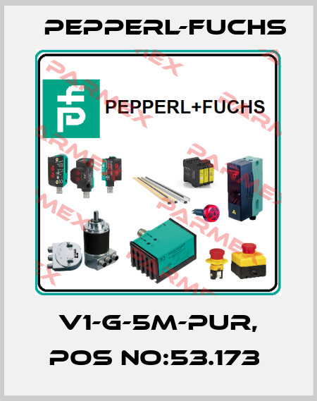 V1-G-5M-PUR, POS NO:53.173  Pepperl-Fuchs