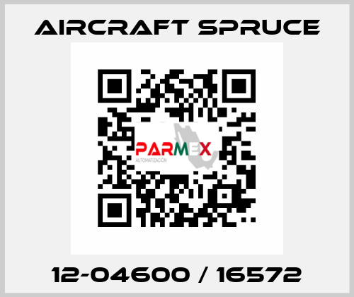 12-04600 / 16572 Aircraft Spruce