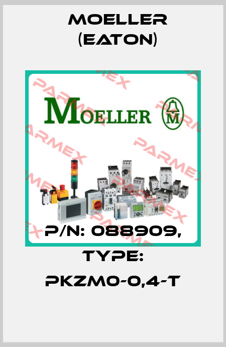 p/n: 088909, Type: PKZM0-0,4-T Moeller (Eaton)
