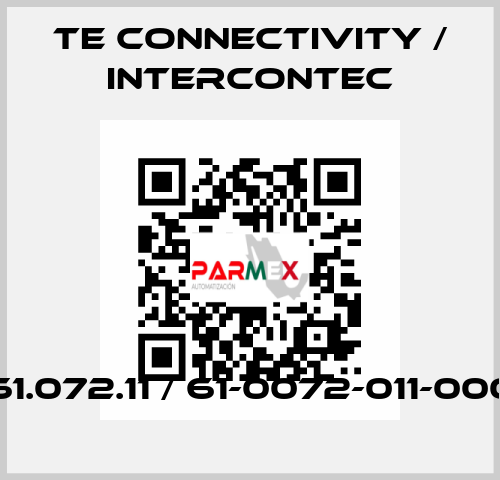 61.072.11 / 61-0072-011-000 TE Connectivity / Intercontec