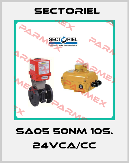 SA05 50Nm 10s. 24VCA/CC Sectoriel