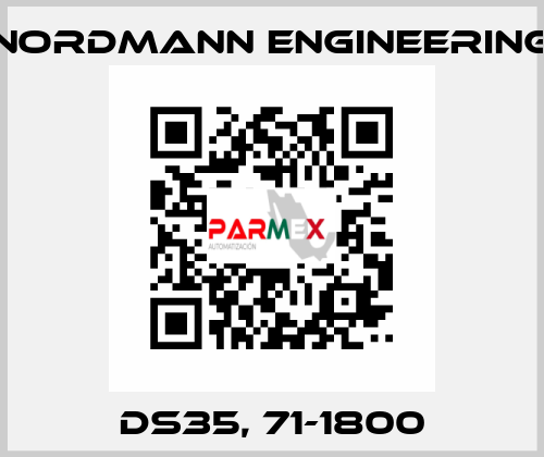 DS35, 71-1800 NORDMANN ENGINEERING