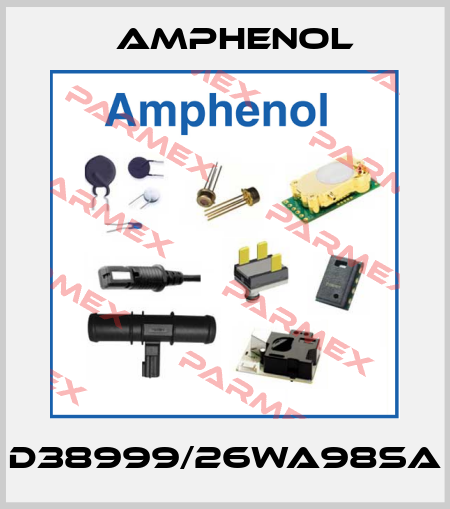 D38999/26WA98SA Amphenol