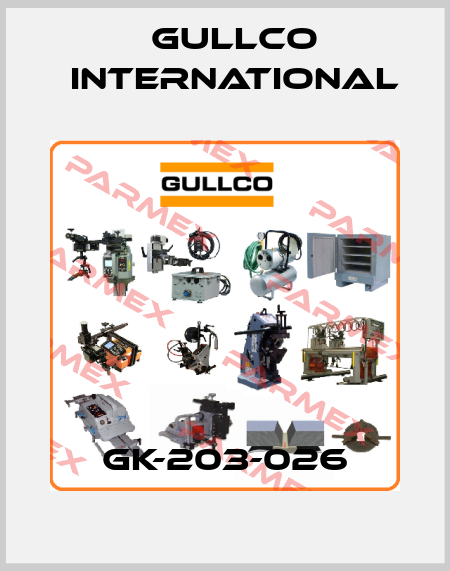 GK-203-026 Gullco International