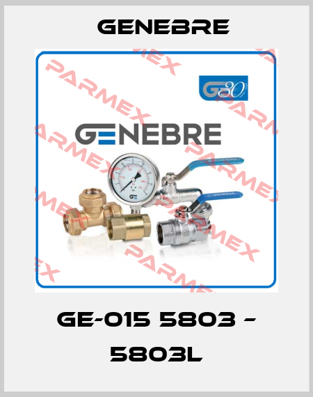 GE-015 5803 – 5803L Genebre