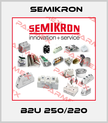 B2U 250/220 Semikron