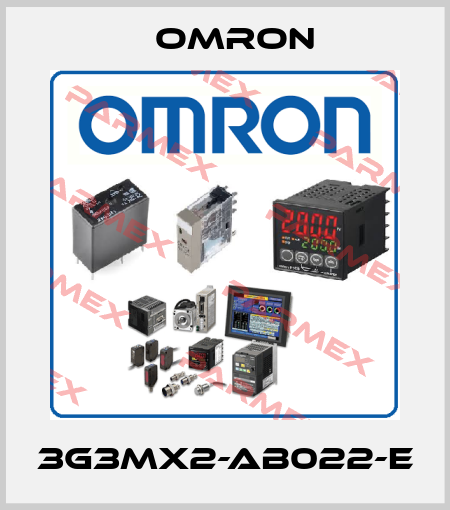 3G3MX2-AB022-E Omron
