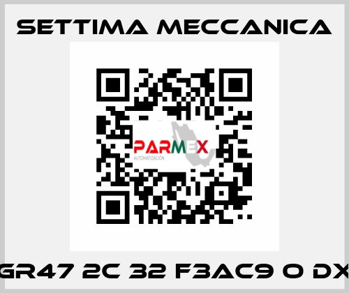 GR47 2c 32 F3AC9 O DX Settima Meccanica