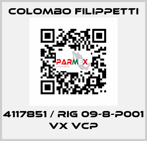 4117851 / RIG 09-8-P001 VX VCP Colombo Filippetti