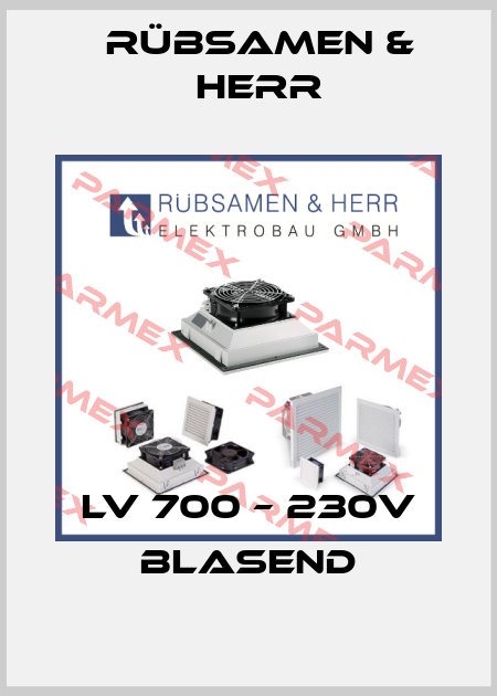 LV 700 – 230V BLASEND Rübsamen & Herr