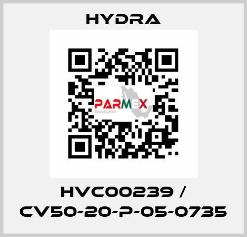 HVC00239 / CV50-20-P-05-0735 Hydra