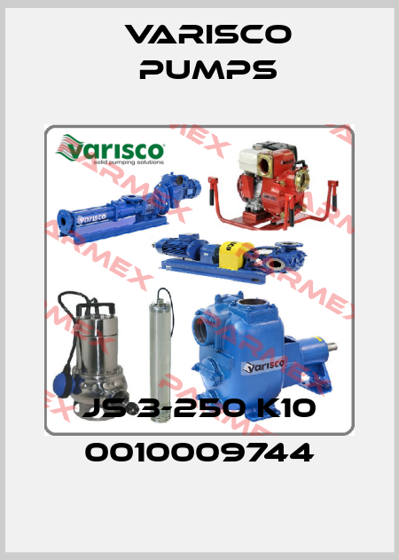 JS 3-250 K10 0010009744 Varisco pumps
