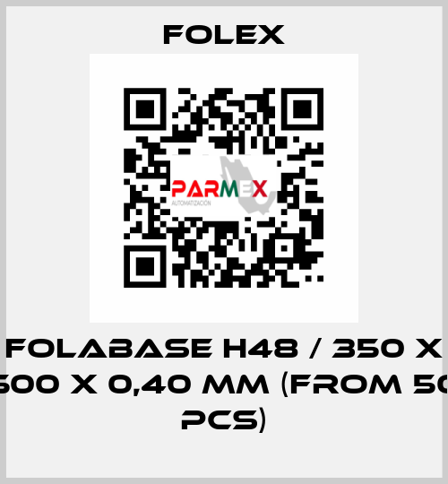 Folabase H48 / 350 x 500 x 0,40 mm (from 50 pcs) Folex