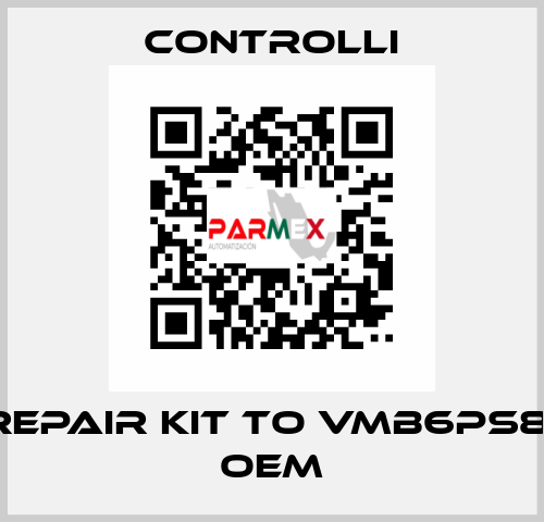 Repair kit to VMB6PS81 OEM Controlli