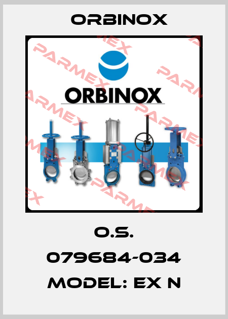 O.S. 079684-034 Model: EX N Orbinox