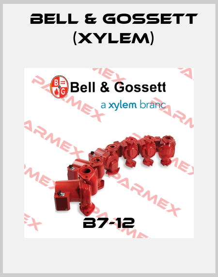B7-12 Bell & Gossett (Xylem)