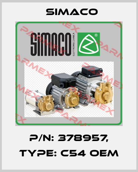 P/N: 378957, Type: C54 OEM Simaco