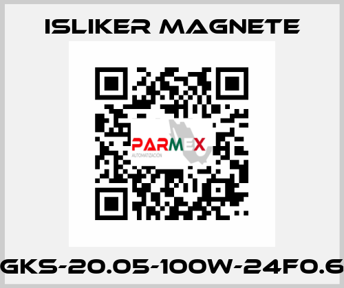 GKs-20.05-100W-24F0.6 ISLIKER MAGNETE