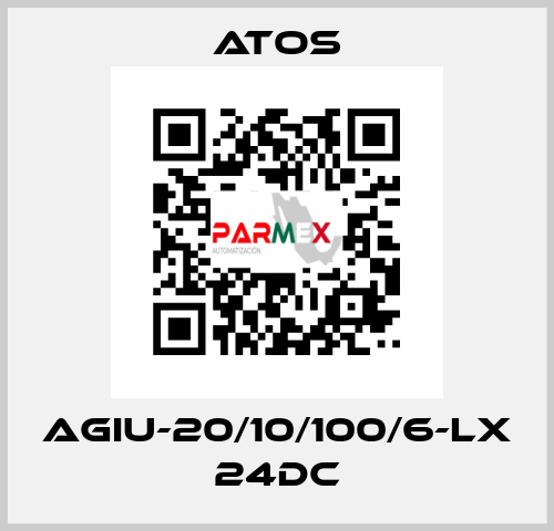 AGIU-20/10/100/6-LX 24DC Atos