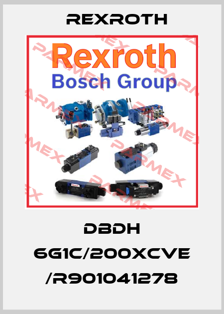 DBDH 6G1C/200XCVE /R901041278 Rexroth