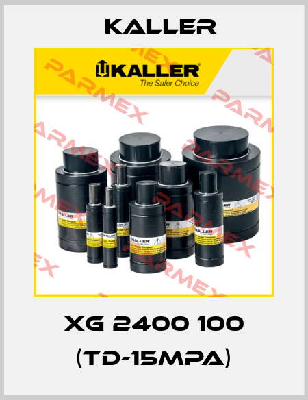 XG 2400 100 (TD-15MPa) Kaller