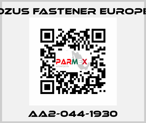 AA2-044-1930 Dzus Fastener Europe