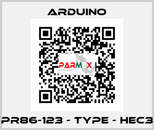 PR86-123 - type - HEC3 Arduino
