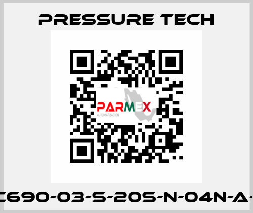 LGC690-03-S-20S-N-04N-A-SV Pressure Tech