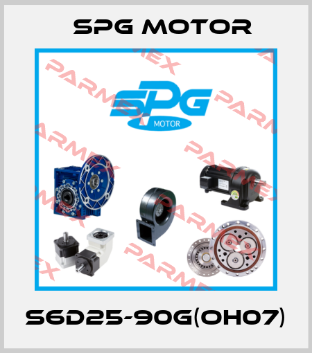 S6D25-90G(OH07) Spg Motor