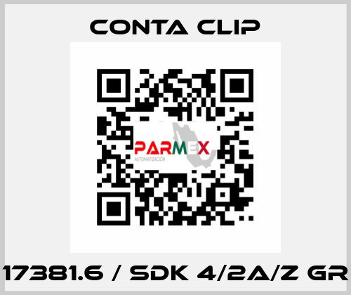 17381.6 / SDK 4/2A/Z GR Conta Clip