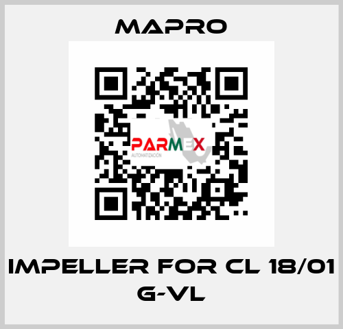 IMPELLER for CL 18/01 G-VL Mapro