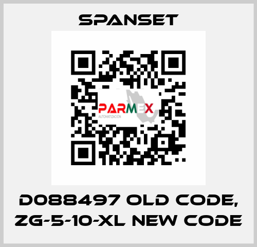 D088497 old code, ZG-5-10-XL new code SpanSet