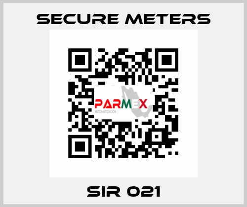 SIR 021 SECURE METERS