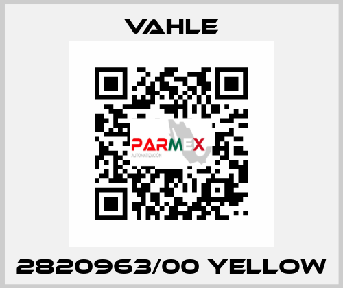 2820963/00 yellow Vahle