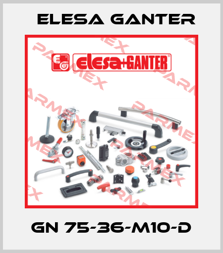 GN 75-36-M10-D Elesa Ganter