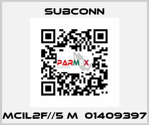 MCIL2F//5 m  01409397 SubConn