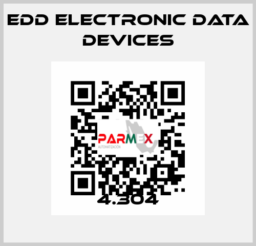 4.304 EDD Electronic Data Devices