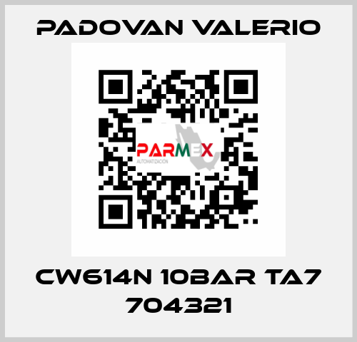 CW614N 10BAR TA7 704321 PADOVAN VALERIO