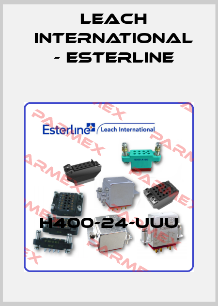 H400-24-UUU Leach International - Esterline