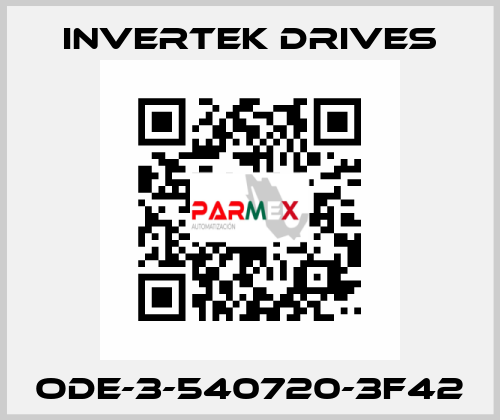 ODE-3-540720-3F42 Invertek Drives