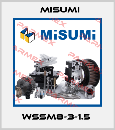 WSSM8-3-1.5  Misumi